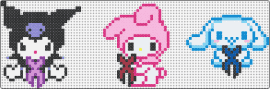 SanriHOES but Excision - excision,sanrio,mashup,dj,dubstep,edm,characters,my melody,kuromi,cinnamoroll,music,cute,pink,blue,white