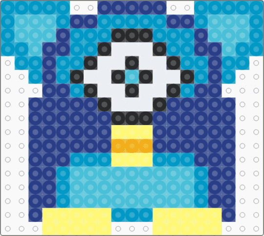 furby but subtronics - light blue,blue