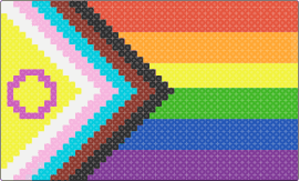 progress pride flag - progress,pride,flag,colorful,community,support,tapestry