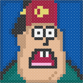 Surprised Soos- - soos ramirez,gravity falls,meme,character,panel,portrait,animation,tv show,tan,blue,green,red