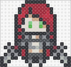 League of Legends - Katarina Sprite - katarina,league of legends,lol,character,video game,red,gray