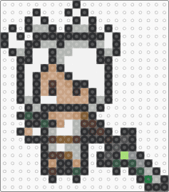 League of Legends - Riven Sprite - riven,league of legends,lol,character,video game,tan,gray