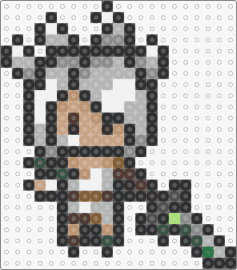 League of Legends - Riven Sprite - riven,league of legends,lol,character,video game,tan,gray