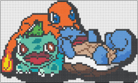 Kanto Starter Trio - 