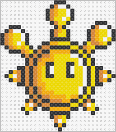 SMS Shine Sprite - shine sprite,super mario sunshine,nintendo,video game,gold,yellow