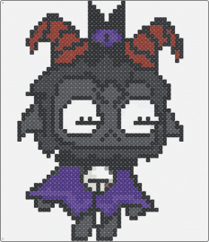 Cult Of The Lamb - goat,cult of the lamb,cotl,character,video game,horned,black,purple,red