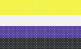 Non-binary flag - nonbinary,pride,flag,stripes,yellow,purple