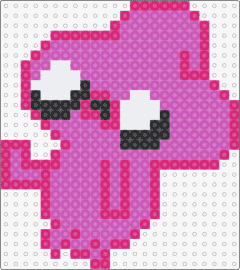 Lumpy Jake - jake,lumpy space princess,adventure time,character,cartoon,tv show,silly pink