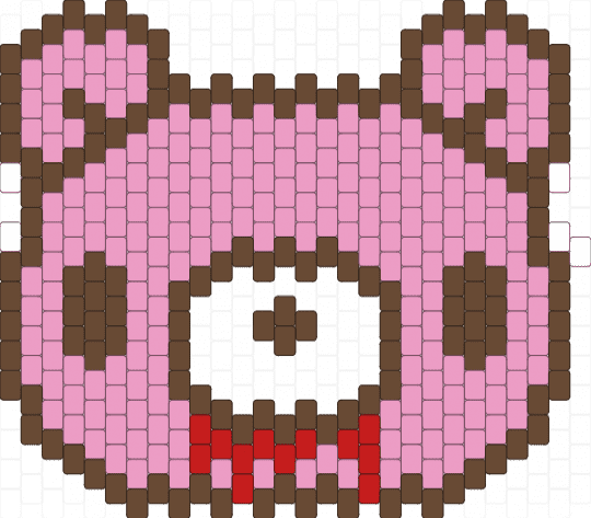 Gloomy bear 🐻 - blood, brown, characters, horror, pink, scene