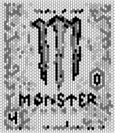 monster energy - monster,energy,drink,panel,box,logo,grayscale