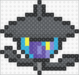 Lampent - lampent,pokemon,litwik,evolution,character,gaming,black,purple