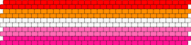 lesbian horizontal - lesbian,pride,horizontal,stripes,cuff,orange,pink