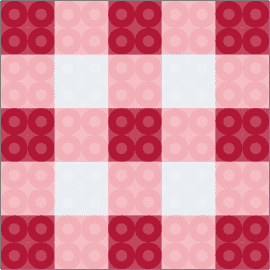 checker plaid - plaid,checkered,repeating,red,pink