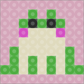 Frog - frog,amphibian,animal,cute,green,pink