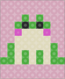 Frog - frog,amphibian,animal,cute,green,pink