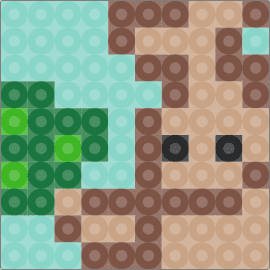 sudowoodo - sudowoodo,pokemon,portrait,character,gaming,simple,green,teal,tan