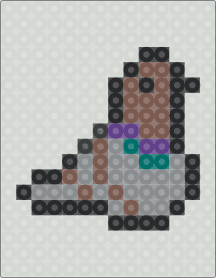 pigeon - white,tan,gray