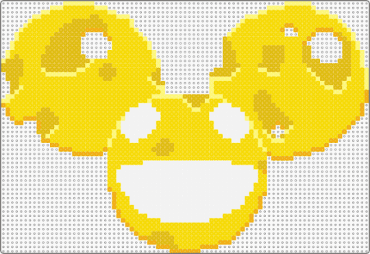 Deadmau5 Cheese Head - cheese, cheese head, deadmau5, dj, edm, head, mau5, mau5head, yellow