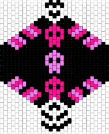 13 - skulls,mask,pink,black,edgy,bold,accent,motif