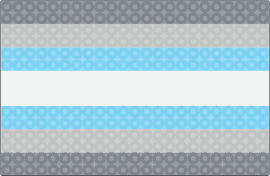 demiboy flag - demiboy,flag,pride,light blue,gray