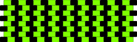 Tipsy - neon,scene,vertical,stripes,cuff,black,green