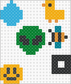 random perler ideas - 