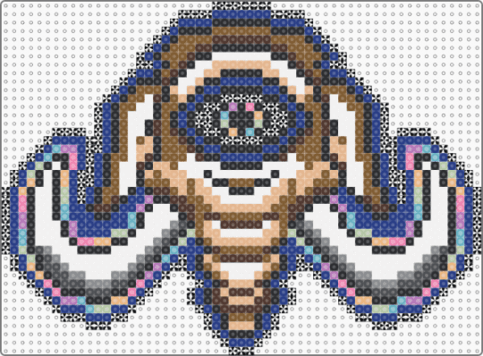 Trippy Wolli Cyclops - wooli,dj,edm,music,subtronics,mammoth,cyclops,animal,creature,trippy,blue,tan,brown,beige