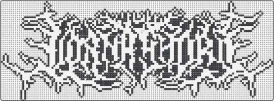 lorna shore logo - white,black