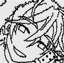 Tomoya Mashiro enstars panel - tomoya mashiro,ensemble stars,outline,gaming,portrait,black