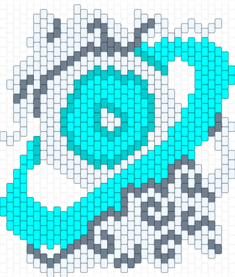 Hong Lu icon // Limbus Company - light blue,gray,hong lu,limbus company,project moon,limbus