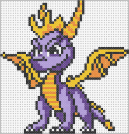 Spyro Reignited - spyro,dragon,character,video game,winged,retro,nostalgia,purple,yellow,orange