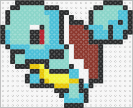 Squirtle Sprite - squirtle,pokemon,character,gaming,cute,starter,light blue,brown