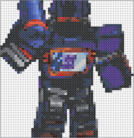 Soundwave 2 - soundwave,transformers,decepticon,robot,black,purple