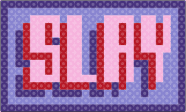 Slay besr - slay,retro,text,boldness,throwback flair,vibrant,pink,purple,blue