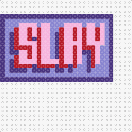 Slay besr - slay,retro,text,boldness,throwback flair,vibrant,pink,purple,blue