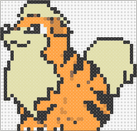 Growlithe OG - growlithe,pokemon,character,gaming,cute,orange,beige