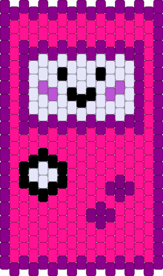 Pink BMO inspired flat - pink,gameboy,bmo,adventure time,purple