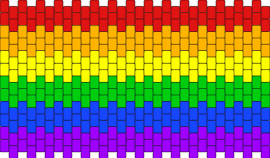Rainbow - rainbow,stripes,cuff,diversity,inclusion,colorful,joyful,pride,expression