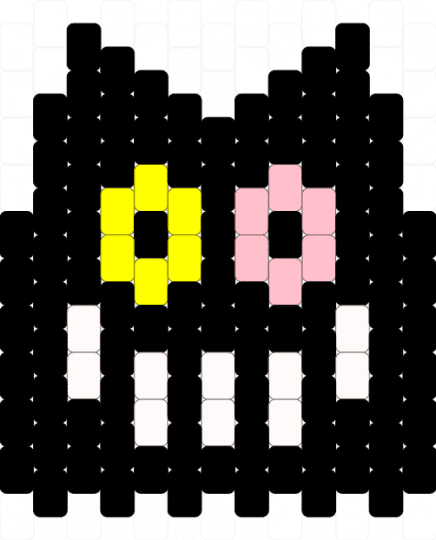 IMAGE_FRIEND/DEVICE_FRIEND (Deltarune) Flat Charm - black, deltarune, friend, gaming, pink, yellow