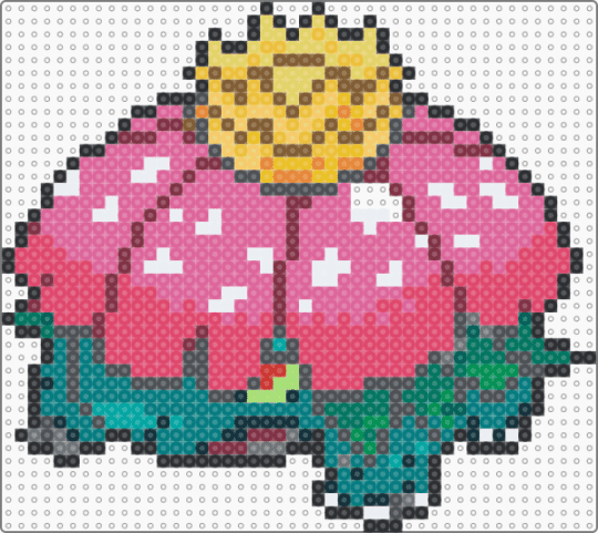 (0003) venasaur Gigantimax - gray,red,colorful,pokemon,venasaur