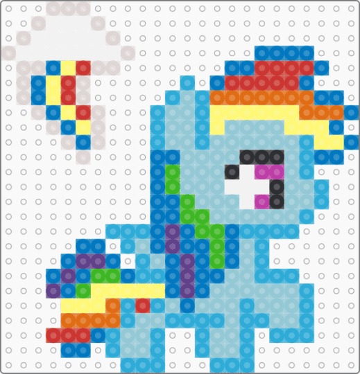 Rainbow dash + cutie mark - blue,light blue,rainbow dash,mlp,my little pony