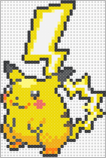 (0025) Giantimax Pikachu - yellow,pikachu,pokemon,sprite,pokmon sprite
