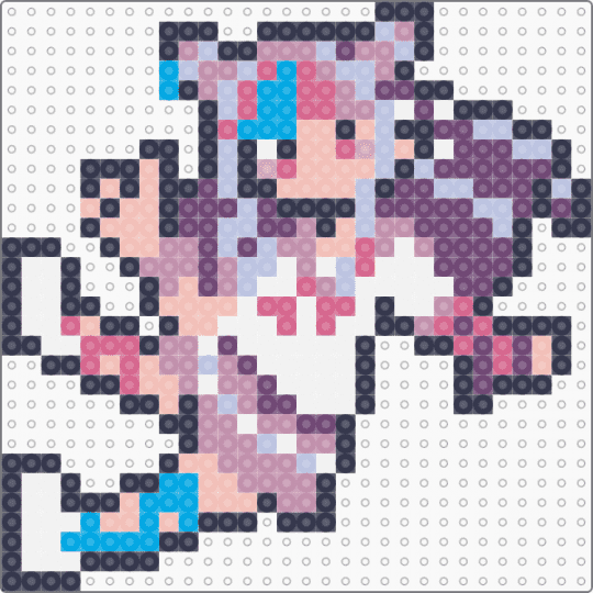 Ibuki pastel - danganronpa, danganronpa 2, ibuki, pastel, pink, purple