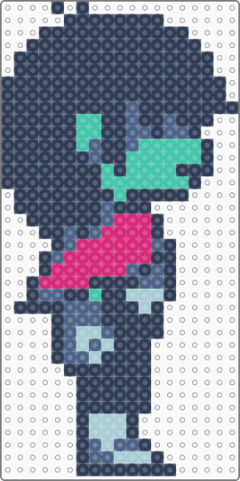 Kris right dark world deltarune - purple,kris,deltarune
