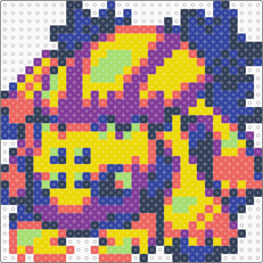 Galvantula Small - purple,yellow,pokemon,galvantula