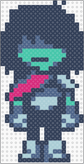 Kris dark world deltarune - purple,kris
