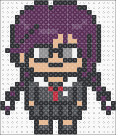 Toko Fukawa - black,pink,toko fukawa,danganronpa,anime