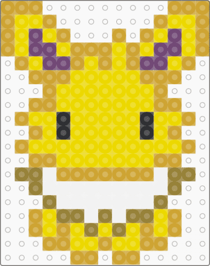 Jolteon mini - orange,yellow,jolteon,eevee,pokemon