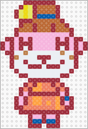 Animal crossing lottie - red,pink,lottie,animal crossing,acnh