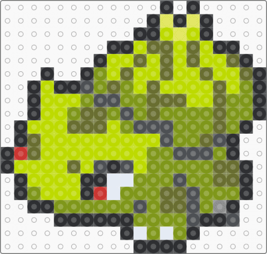 Shiny buldasaur - buldasaur, gold, green, pokemon, shiny, sprite